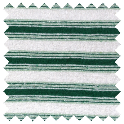 <B>ORDER#: CA-K1B-P2C3</B> <BR>55% Hemp, 45% Organic Cotton Jersey, Green Stripes - Weight: 6.5 oz Width: 72"