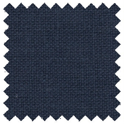 100% Hemp Canvas Fabric in Color Navy Blue