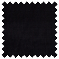 55% Hemp, 45% Organic Cotton Twill Fabric in Color Black