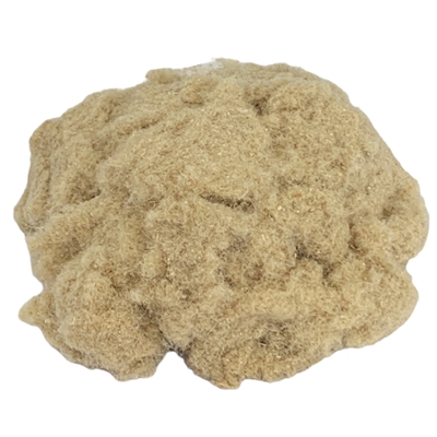 <B>ORDER#: F-S1</B> <BR>100% Raw Short Hemp Fiber, Uncombed