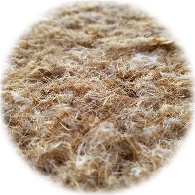 92% Hemp, 8% Polyester Fiber Insulation Sample