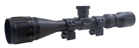 BSA Sweet 17 Black Matte 3-9x 40mm AO 1" Tube 30/30 Duplex Reticle Features Dovetail Rings