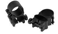 Weaver Mounts See-Thru Detachable Black Gloss 1"