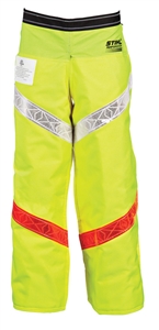 Performance 6 Layer Apron Chaps - Hi-Visibility