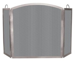 Uniflame 3 Fold Stainless Steel Screen