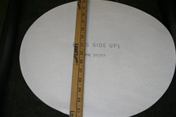 31017 FILTER POLYESTER FELT 16"OD