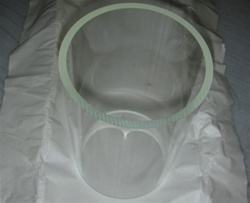 72409 GLASS TUBE 8"OD x 8"L