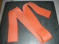 75031 RUBBER RED SILICONE SPONGE 1/8" X 2" X 3'