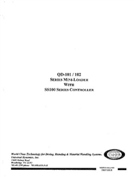 QD 101 - 102 SELF CONTAINED LOADER MANUAL