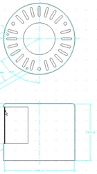 Y220040B MOTOR COVER FOR RETROFIT