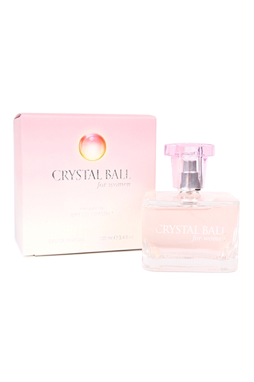 S9-17-4-0174Q CRYSTAL BALL PERFUME FOR WOMEN/3PCS