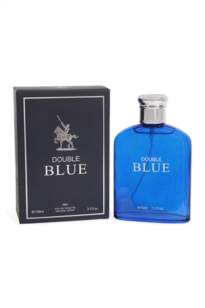 A3-7-1-26020 - DOUBLE BLUE SPRAY COLOGNE FOR MEN 100ML/3.3 FL.OZ./3PCS