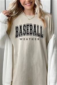 PO-5000-E2318-SAN - BASEBALL WEATHER GRAPHIC HEAVYWEIGHT T SHIRTS- SAND-2-2-2-2