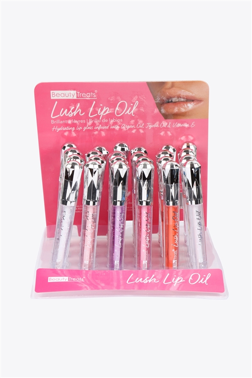 S27-2-4-521 - LUSH METAL BRILIANT LIP OIL LIP GLOSS/24PCS