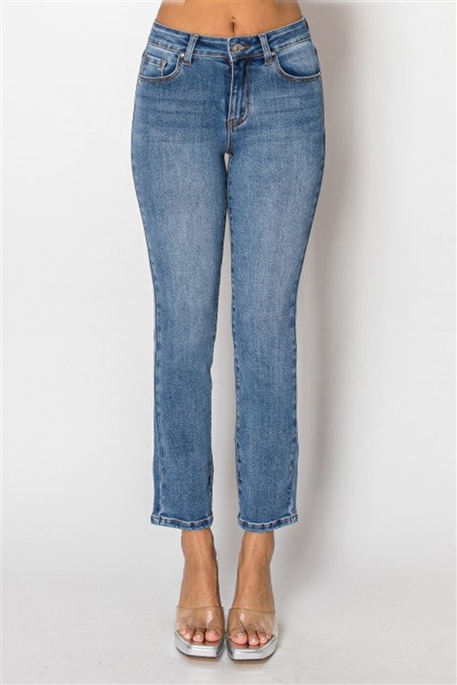 S33-1-1-90383-MD - BASIC BRUSHED STRAIGHT JEAN- MEDIUM-1-1-2-2-3-2-2-2