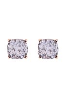 S22-2-4-AE0333GRY-GLITTER EPOXY STUD EARRINGS-GRAY/1PC