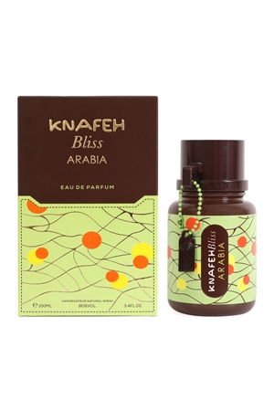 PLT-1-66-AR098 - KNAFEH BLISS ARABIA SPRAY PERFUME EAU DE PARFUM FOR MEN AND WOMEN - 100ML/3.4FL.OZ./3PCS
