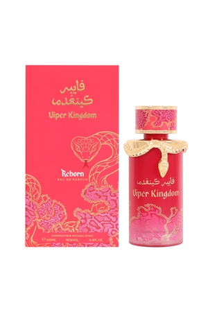 PLT-1-2-AR129 - VIPER KINGDOM REBORN SPRAY PERFUME EAU DE PARFUM FOR MEN AND WOMEN - 100ML/3.4FL.OZ./3PCS