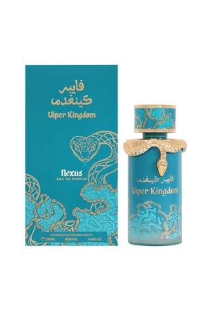 PLT-1-36-AR131 - VIPER KINGDOM NEXUS SPRAY PERFUME EAU DE PARFUM FOR MEN AND WOMEN - 100ML/3.4FL.OZ./3PCS