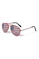 S22-1-4-AV-1366-USA-FLAG-FASHION SUNGLASSES/12PCS