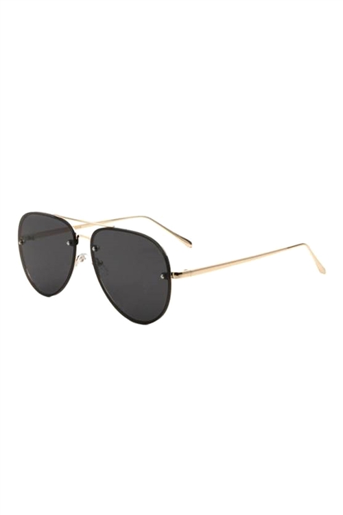 A3-2-2-AV-1563-CM - AVIATOR SUNGLASSES/12PCS