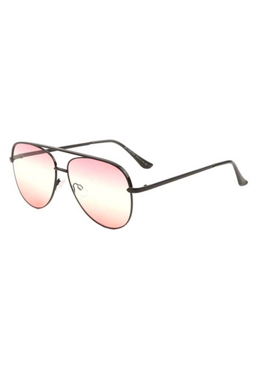 S17-4-5-AV-1608-TOC - AVIATOR SUNGLASSES/12PCS