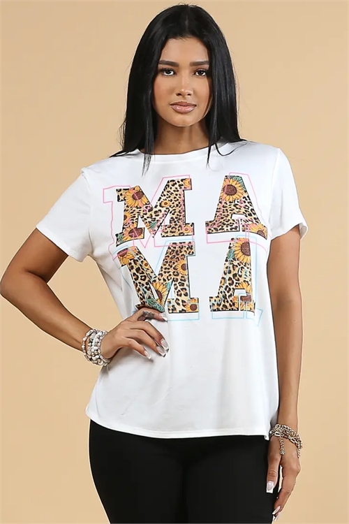 S37-1-1-AV-AV1205-BEATRIZ - MAMA GRAPHIC SHORT SLEEVE TEE- 1-2-2-1