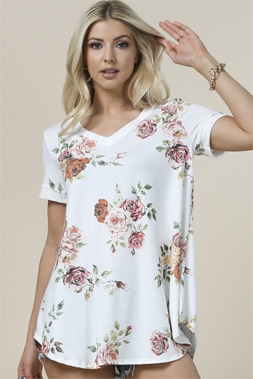 S37-1-1-AV-AV1003-DANIELA-IVF-FLORAL V NECK TUNIC-2-2-2