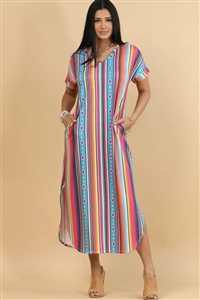 S37-1-1-AV1040-KYLIE - SERAPE PRINT MAXI DRESS- 1-2-2-1