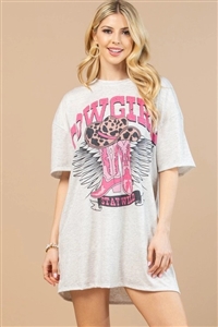 S37-1-1-AV1202-MANDY - COWGIRL STAY WILD GRAPHIC T-SHIRT DRESS- 1-2-2-1