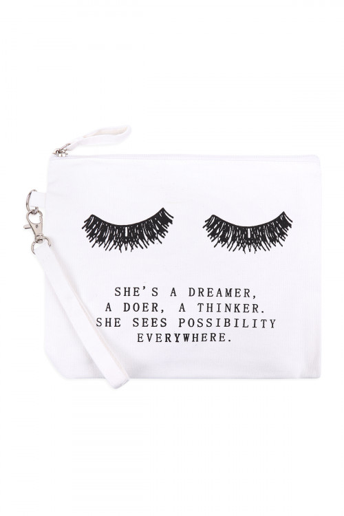 S20-11-1-BG452X004 - SHE'S A DREAMER COSMETIC POUCH/6PCS