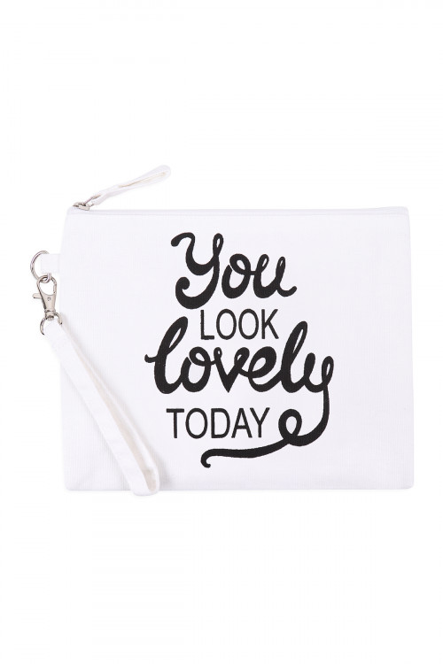 S20-11-1-BG452X015 - YOU LOOK LOVELY TODAY COSMETIC POUCH/6PCS