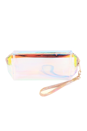 S28-7-2-CB5313 - HOLOGRAPHIC COSMETIC POUCH-MULTICOLOR/1PC