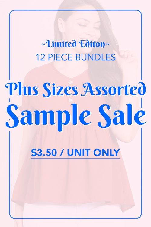 S16-1-1-ASSORTED PLUS SIZE SAMPLE SALE