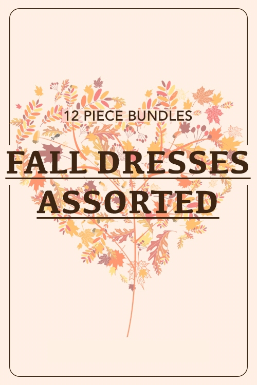 S8-1-1-FALL DRESSES ASSORTED SAMPLE SALE