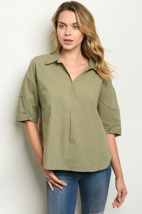 S15-8-3-T14076 OLIVE TOP 2-2-2