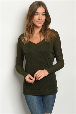 C92-A-3-T3695 OLIVE TOP 3-2-1