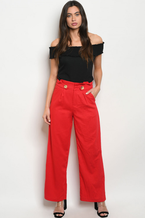 S7-8-4-P19004 RED PANTS 2-2-2