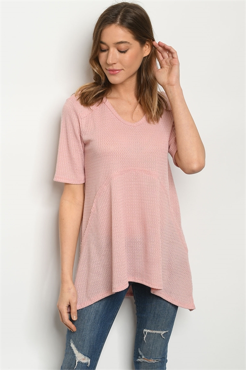 C48-A-1-T51034S BLUSH TOP 2-2-2