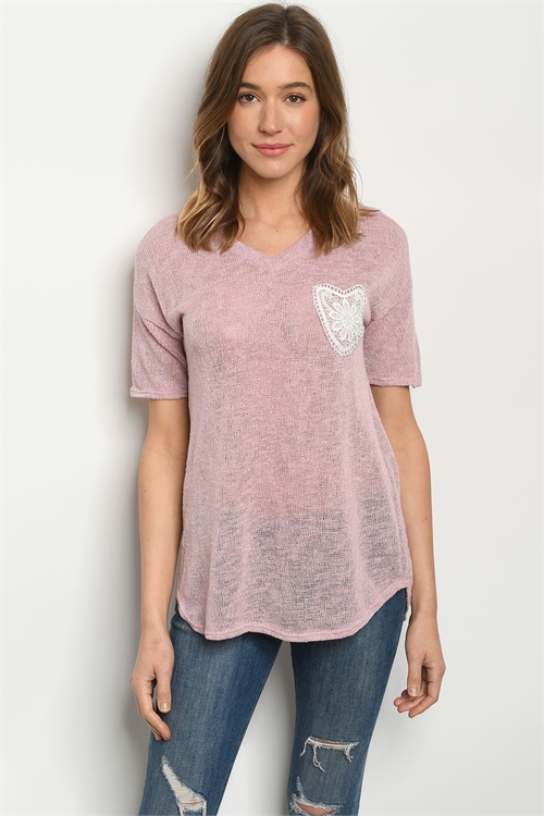 C62-B-1-T3949S MAUVE TOP 2-2-2