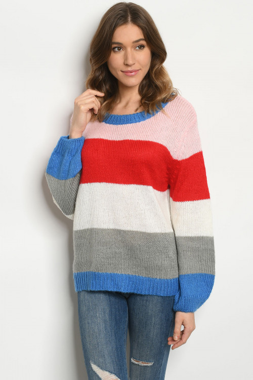 S9-13-1-S8612 MULTI COLOR SWEATER 3-3