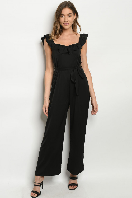 S23-13-2-J81229 BLACK JUMPSUIT 2-2-2