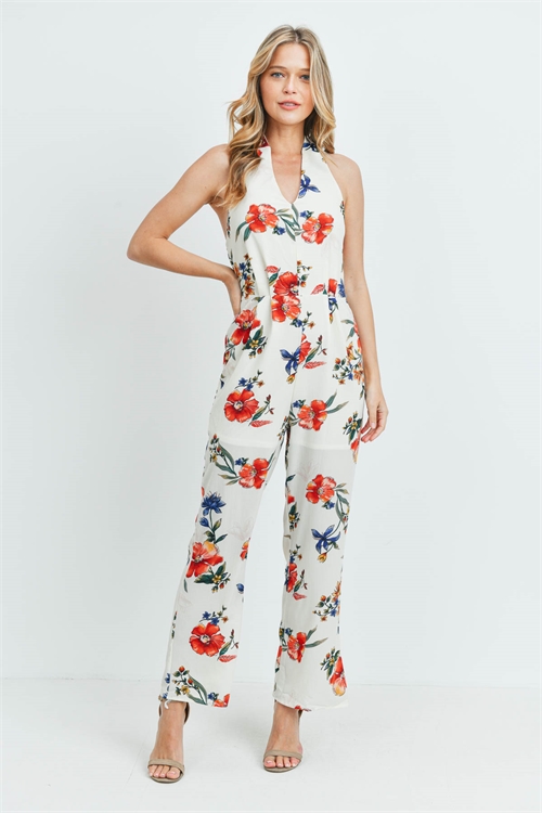 S10-17-1-J59765 IVORY FLORAL JUMPSUIT 2-2-3