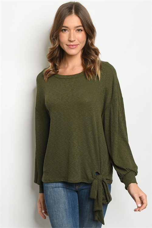 C61-A-1-T31225 OLIVE TOP 2-2-2