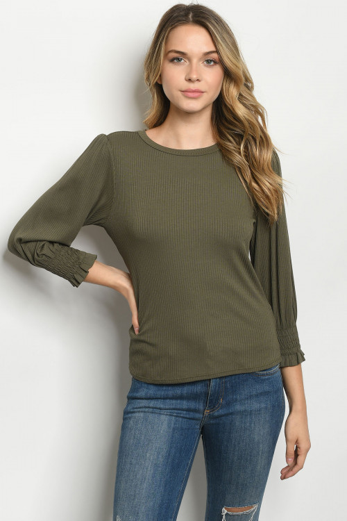 C26-B-1-T6540 OLIVE TOP 2-2-2