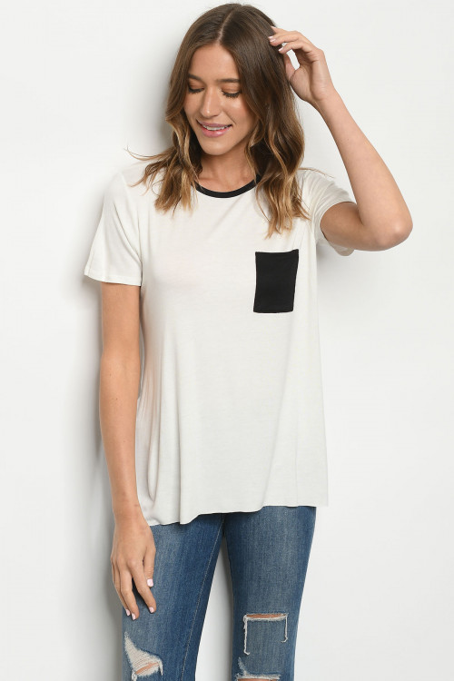 C27-A-1-T8639 IVORY BLACK TOP 2-2-2