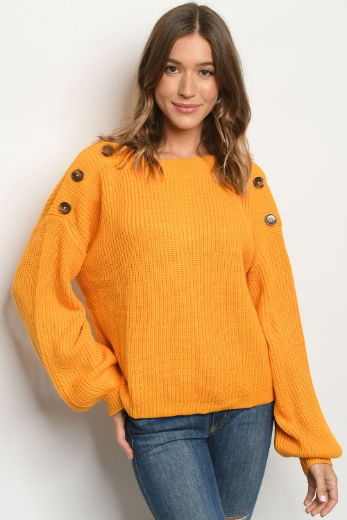 S18-11-1-S1030 YELLOW SWEATER 1-2-2