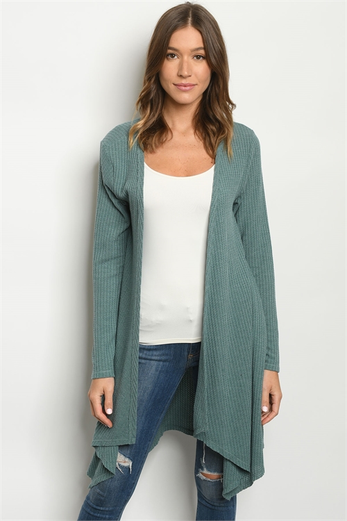 S8-10-2-C1657 SAGE CARDIGAN 2-2-2