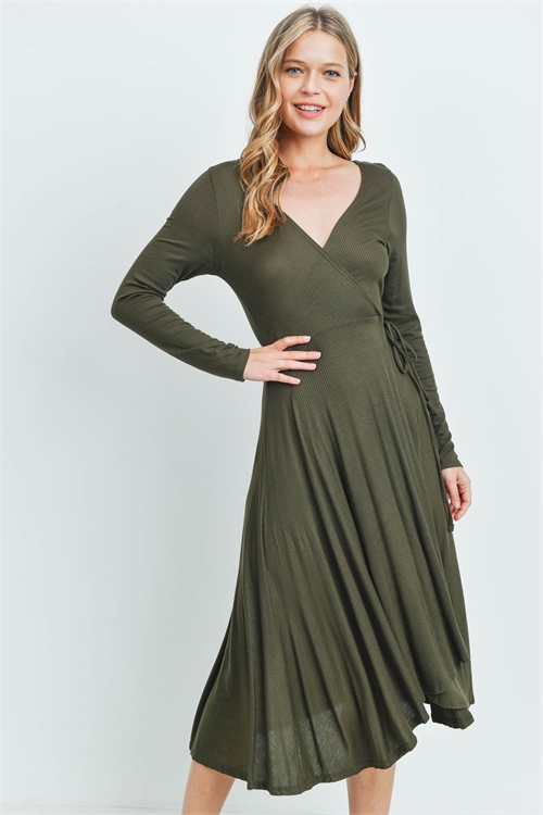 S9-19-3-D50007 OLIVE DRESS 1-2-1