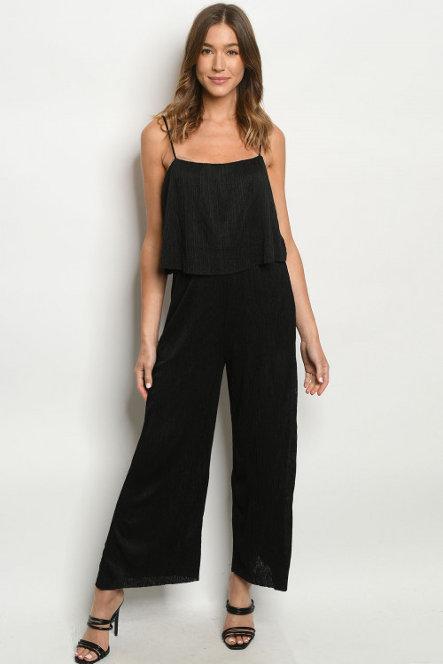 C58-A-2-J6756 BLACK JUMPSUIT 3-2-1